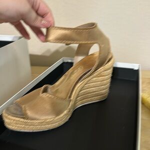 Pedro Garcia Satin Espadrille Wedges